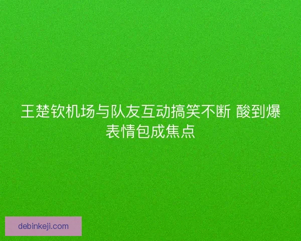 王楚钦机场与队友互动搞笑不断 酸到爆表情包成焦点